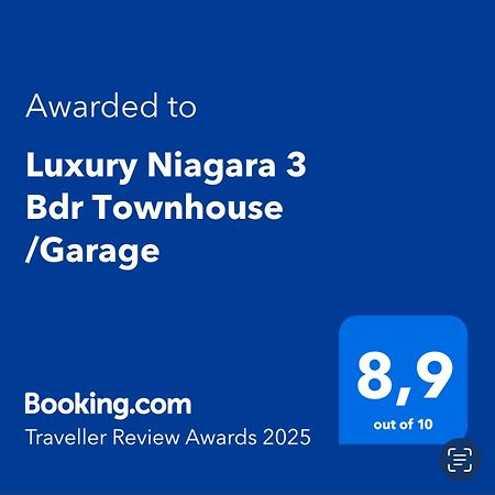 Luxury Niagara 3 Bdr Townhouse /Garage公寓 外观 照片